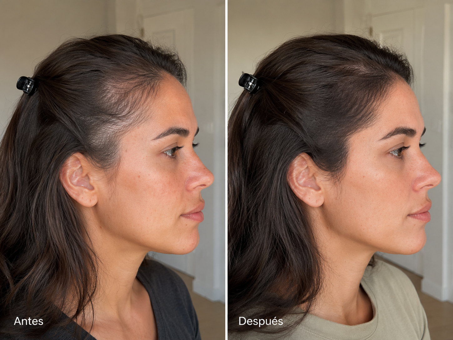 Inicio Folinove Comparativa cosmética antes y después de la rutina Folinove tras un uso continuado